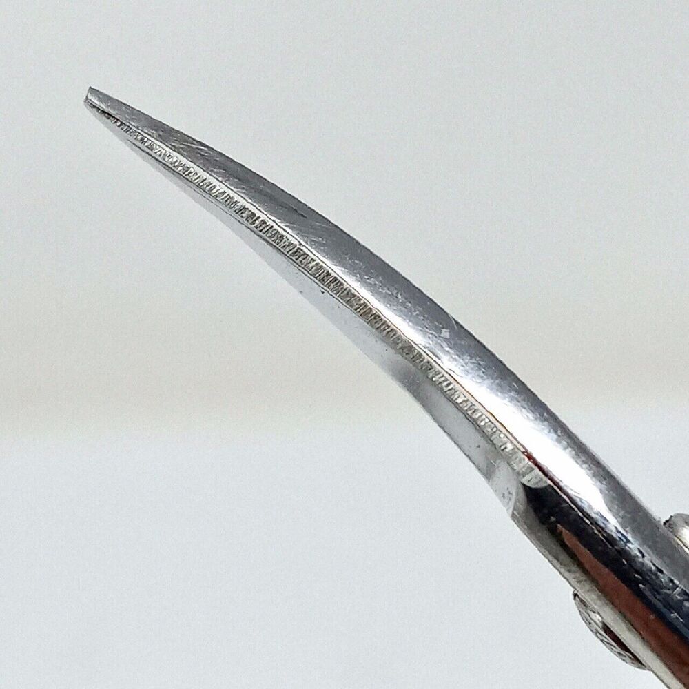 Vintage La Cross Curved Blade Stainless Nail Scissors - Lot of 16 - Picture 3 of 6